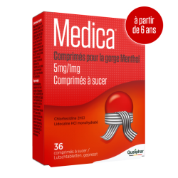 MEDICA MENTHE 36 COMP A SUCER