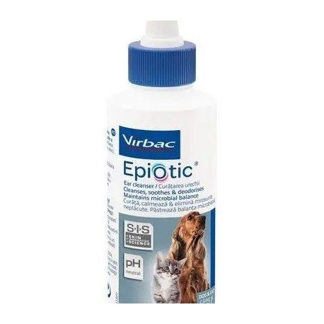 EPIOTIC NETTOYEUR OREILLES CHIENTS ET CHATS 60 ML