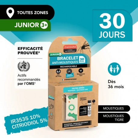 BRACELET ANTI-MOUSTIQUES