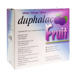 DUPHALAC FRUIT SIROP SACHETS 20 X 15 ML