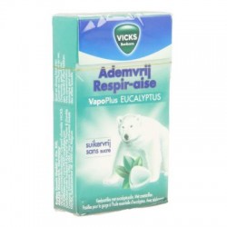 VICKS RESPIR-AISE EUCALYPTUS PASTILLES A SUCER
