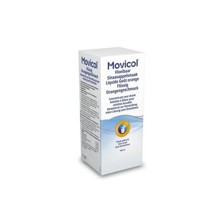 MOVICOL LIQUIDE GOUT ORANGE SOL DIL BUVABLE 500 ML